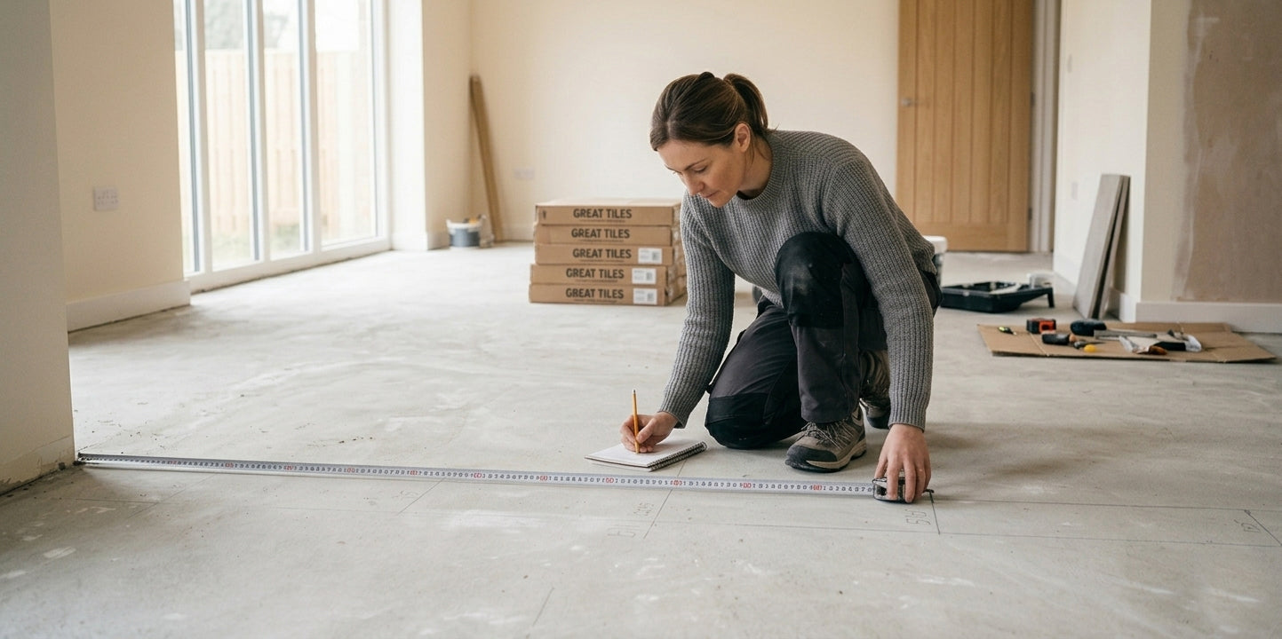 How do i work out how many tiles i need