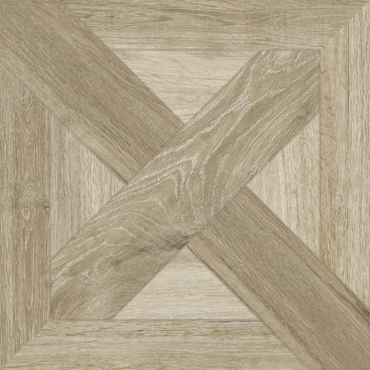 Alberta Roble Parquet Wood Effect Porcelain 60x60cm