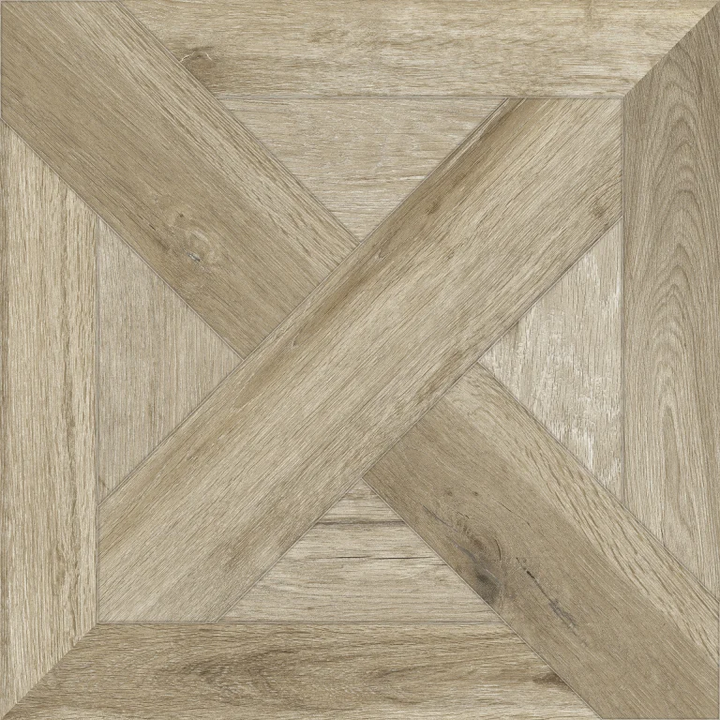 Alberta Roble Parquet Wood Effect Porcelain 60x60cm