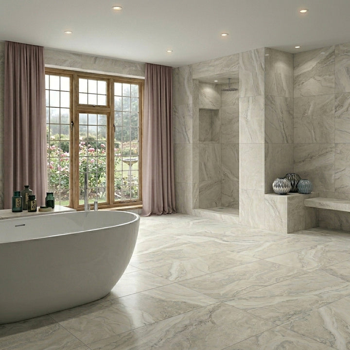 Aragon Beige Stone Effect Porcelain 60x120cm
