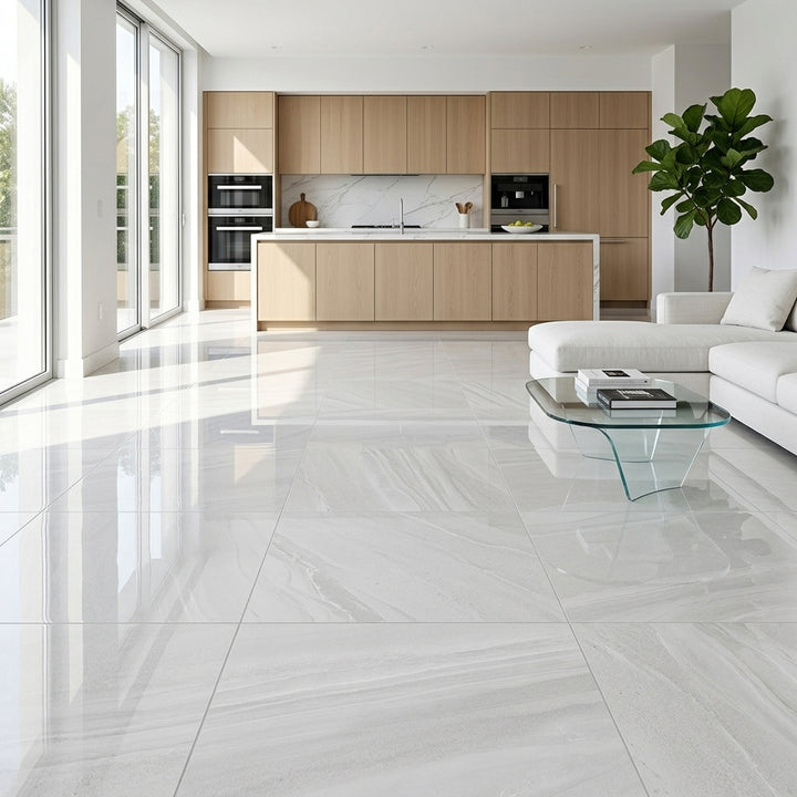 Arthur White Polished Porcelain 60x60cm