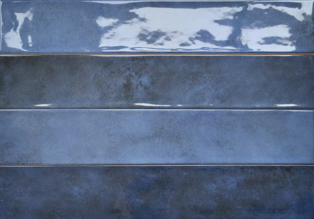 Azulejo Tones Azul Ceramic 10.7x53cm