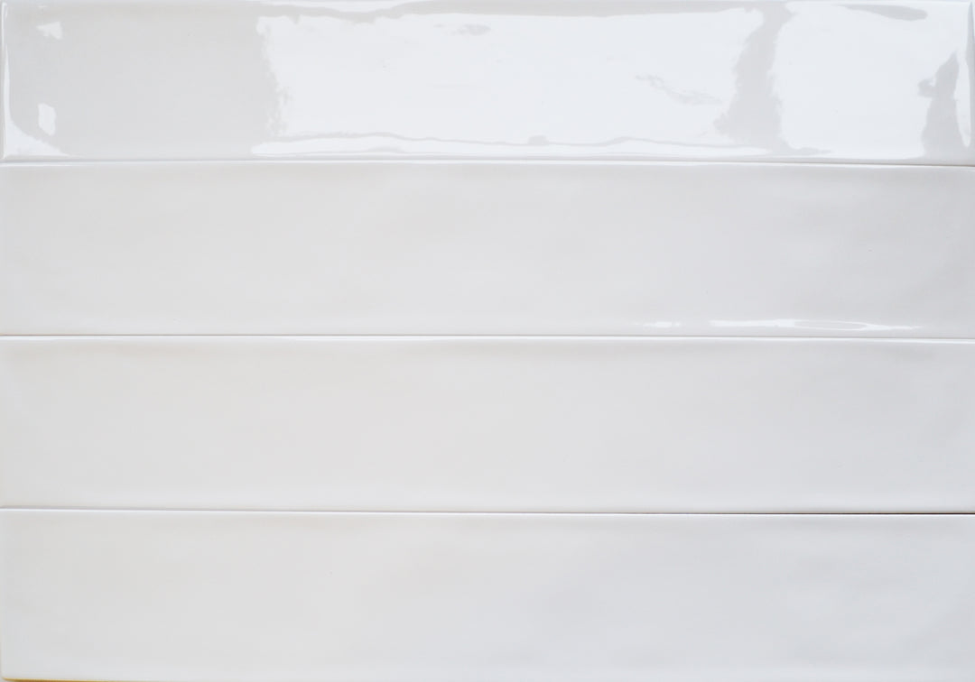 Azulejo Tones Blanco Ceramic 10.7x53cm