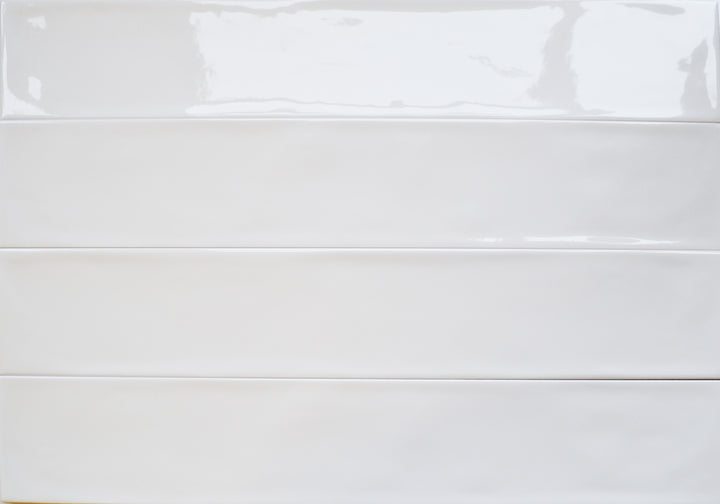 Azulejo Tones Blanco Ceramic 10.7x53cm