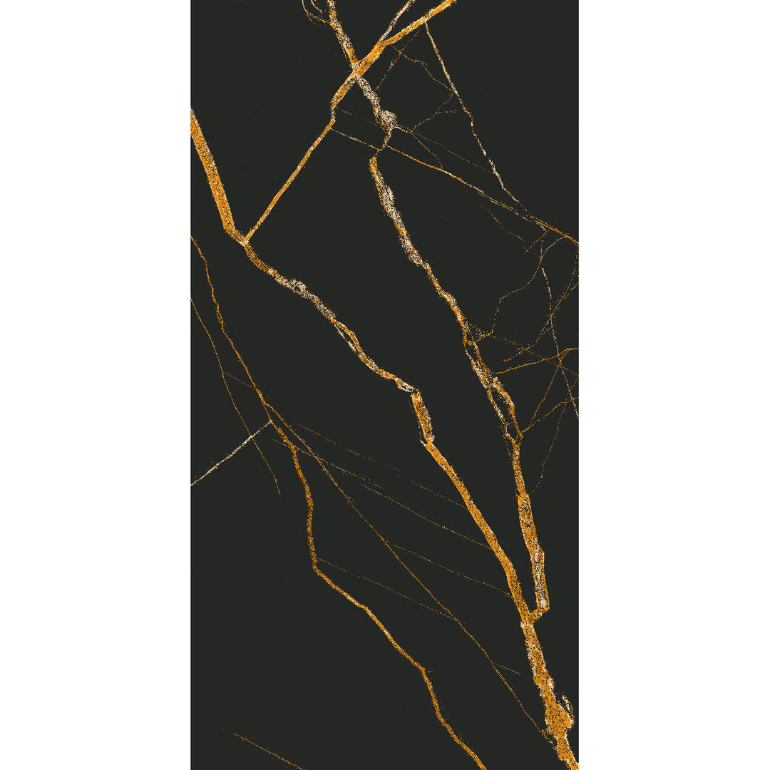 Black Gold Matt Porcelain 60x120 cm