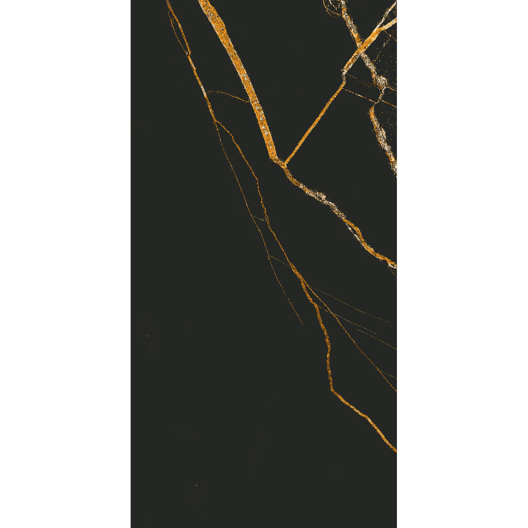 Black Gold Matt Porcelain 60x120 cm