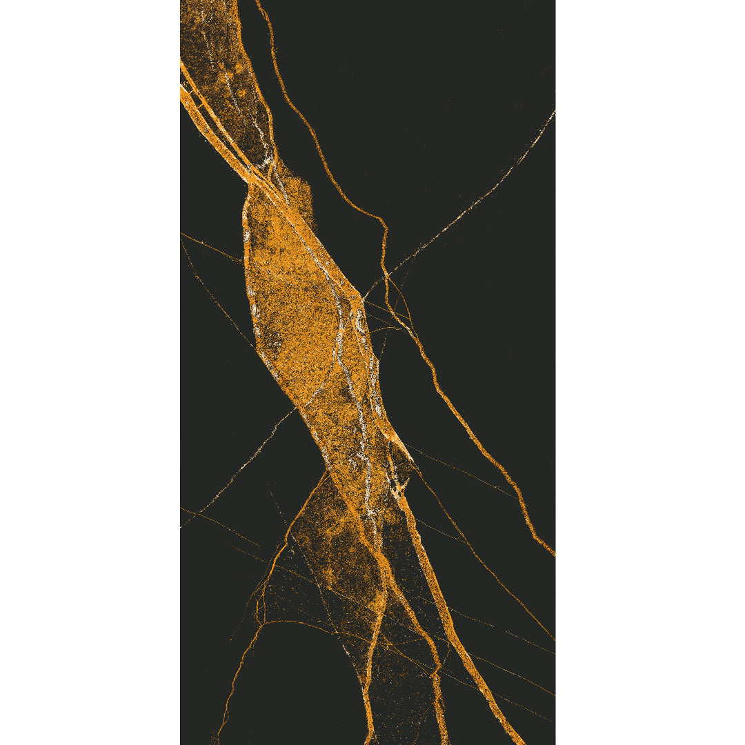 Black Gold Matt Porcelain 60x120 cm