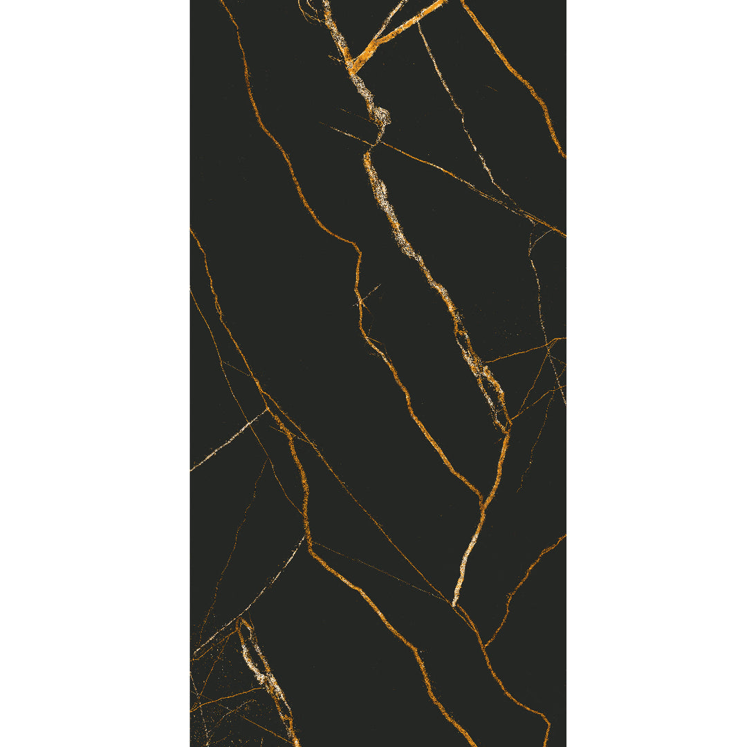 Black Gold Matt Porcelain 60x120 cm