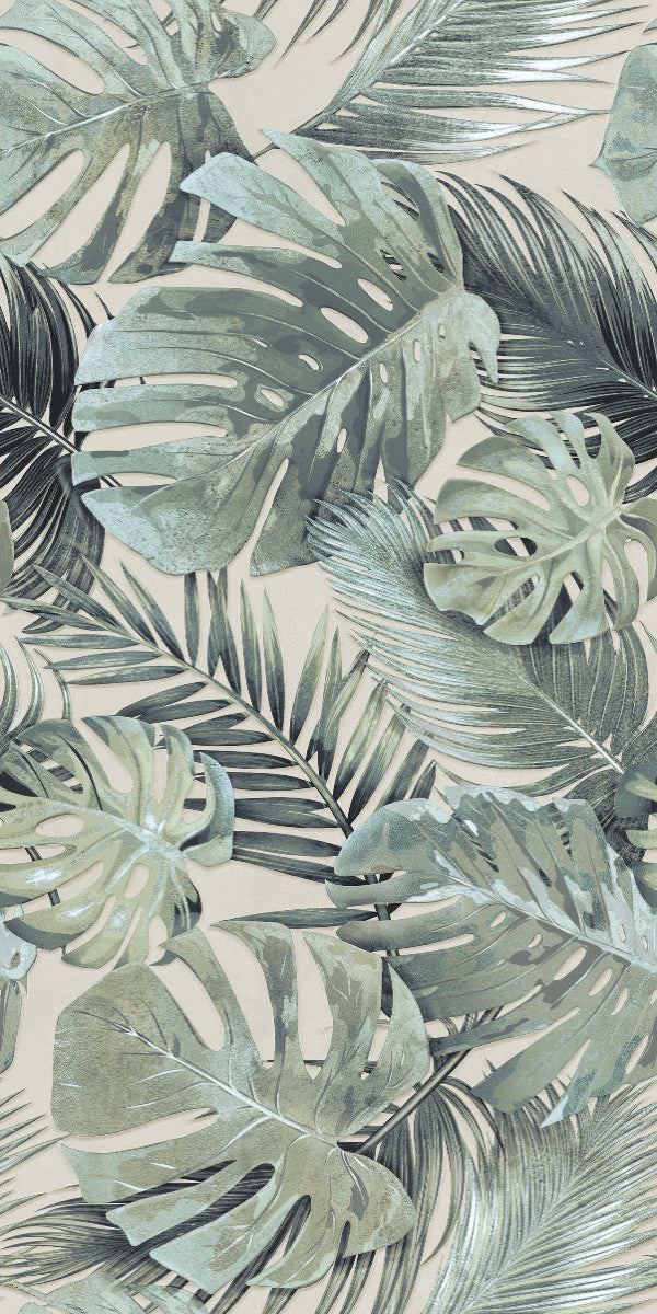 Caribbean Floral Light Porcelain 60x120cm