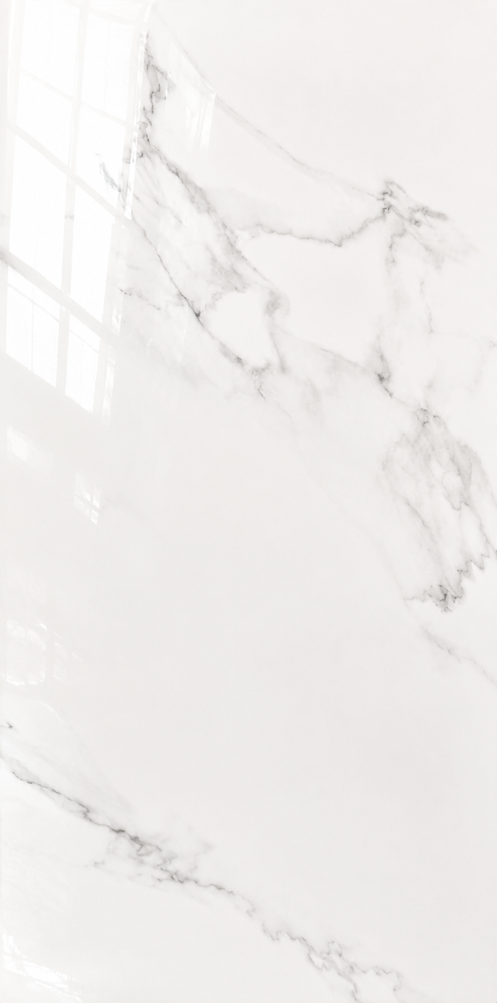 Carrara Effect Gloss Ceramic 30x60cm