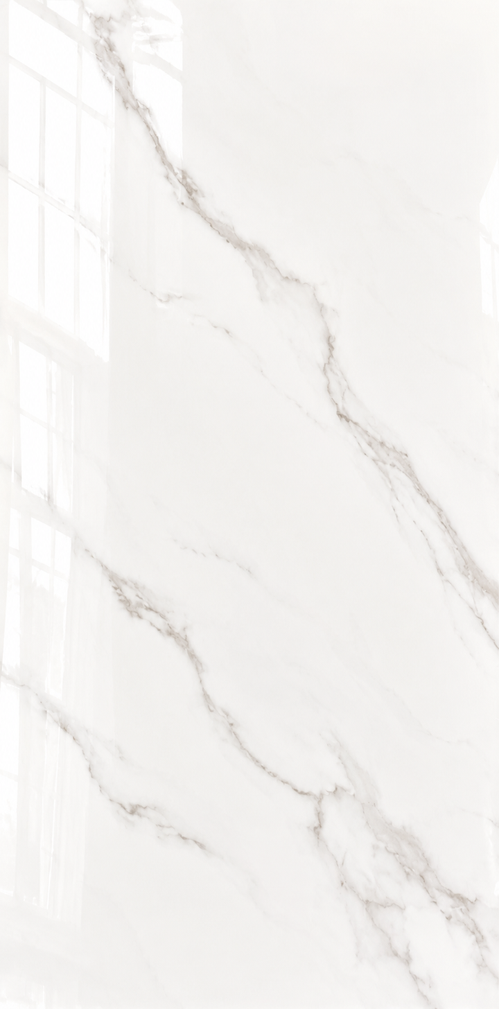 Carrara Effect Gloss Ceramic 30x60cm