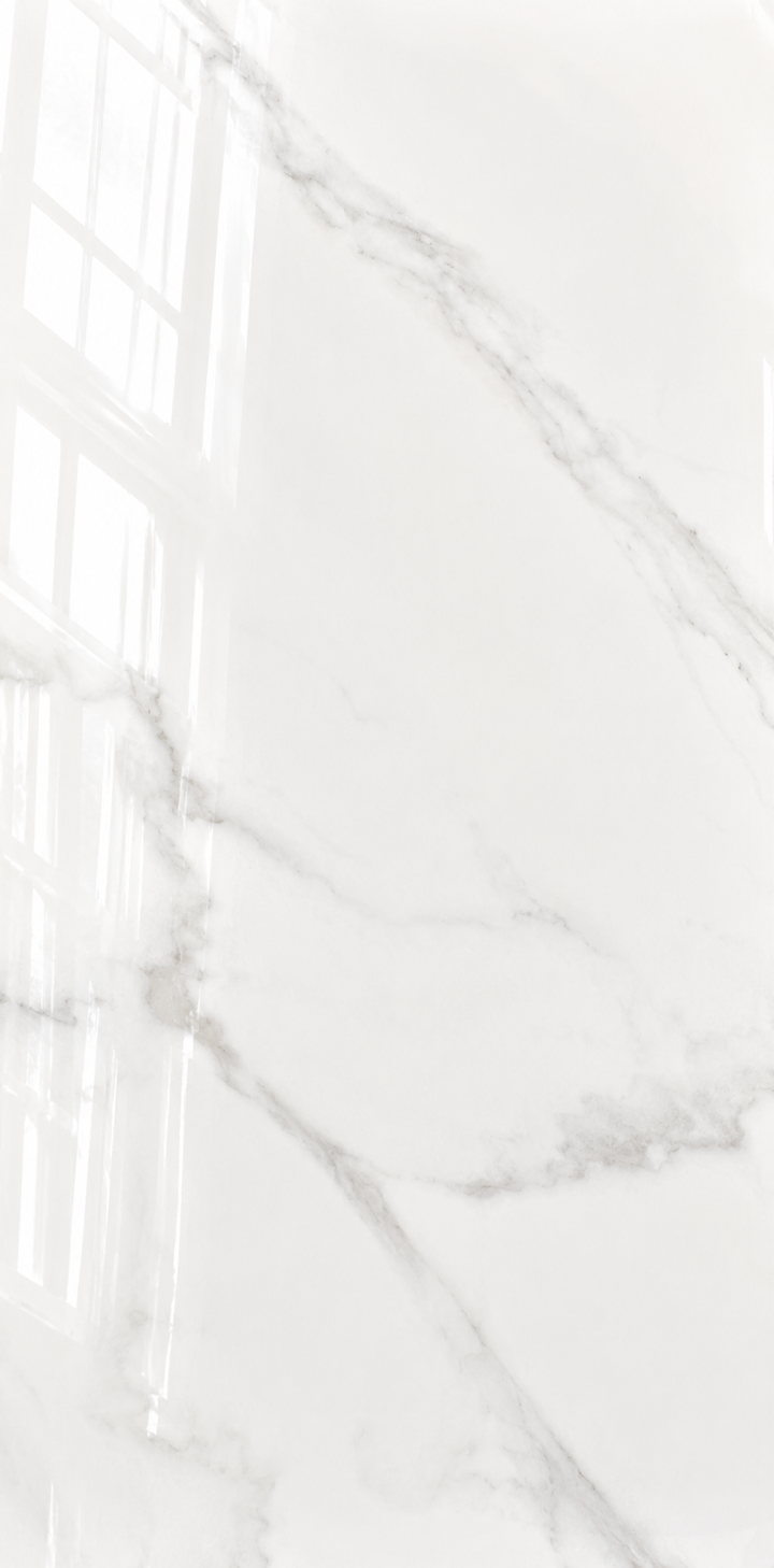 Carrara Effect Gloss Ceramic 30x60cm