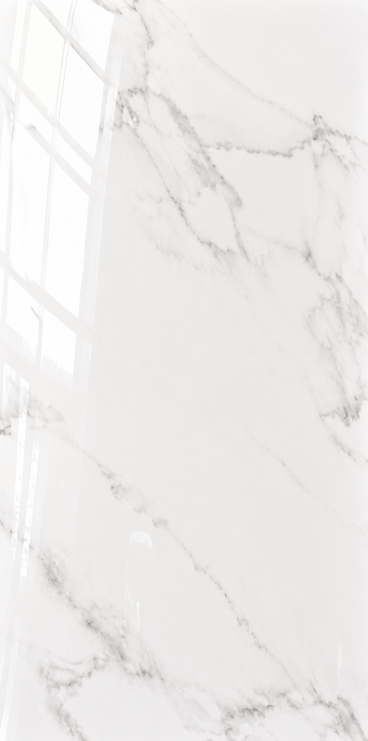 Carrara Effect Gloss Ceramic 30x60cm