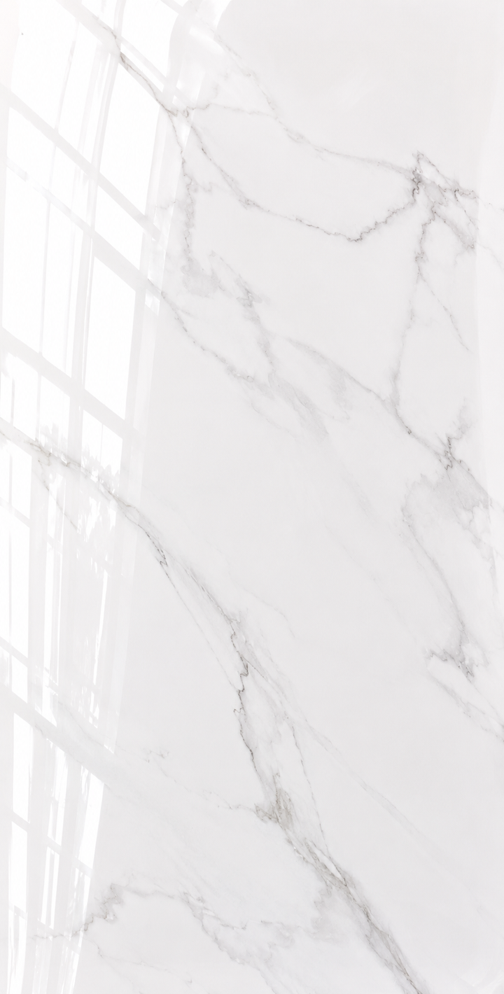 Carrara Effect Gloss Ceramic 30x60cm