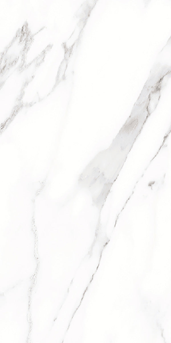 Carrara White Marble Matt Porcelain 30x60cm