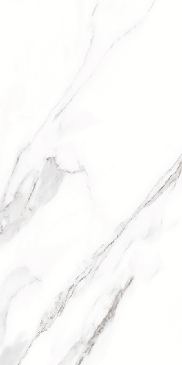 Carrara White Marble Matt Porcelain 30x60cm