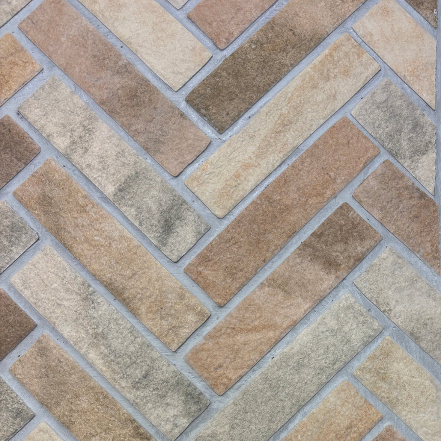 Chicago Light Brick Effect Porcelain 6x25cm