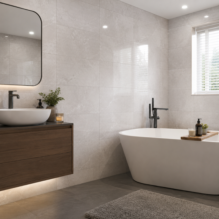 Cilali Grey Gloss Ceramic 30x60cm