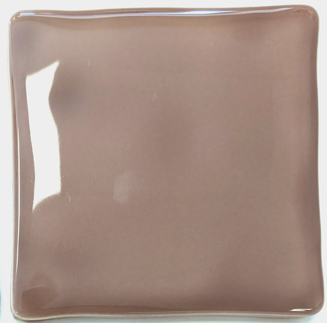 Colori Coffee Gloss Ceramic Wall Tile 10x10cm