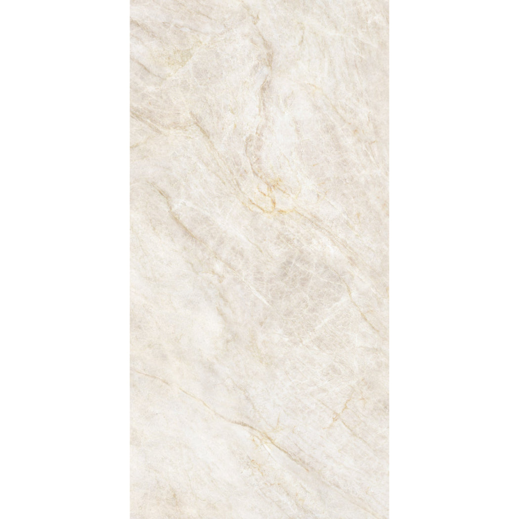 Cream Pearl Marble Effect Matt Porcelain 60x120cm