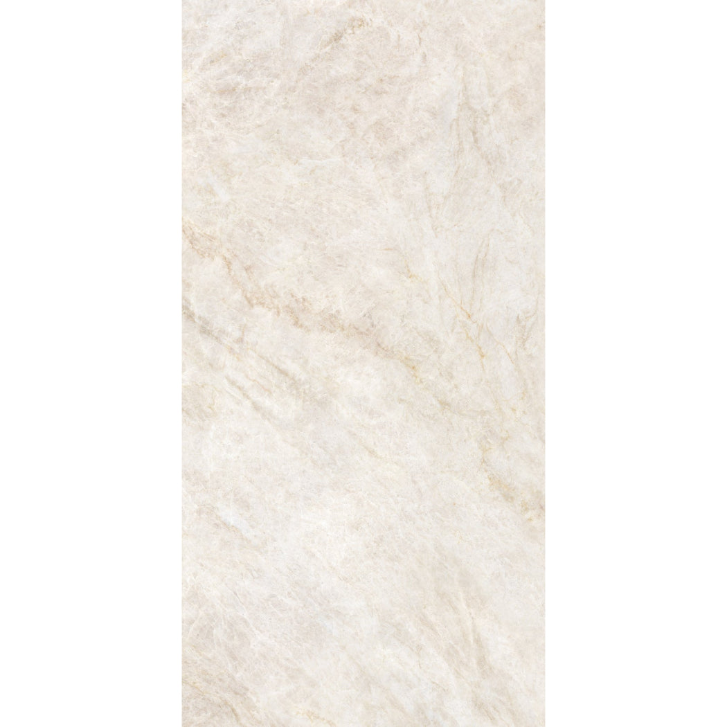 Cream Pearl Marble Effect Matt Porcelain 60x120cm