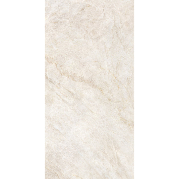 Cream Pearl Marble Effect Matt Porcelain 60x120cm