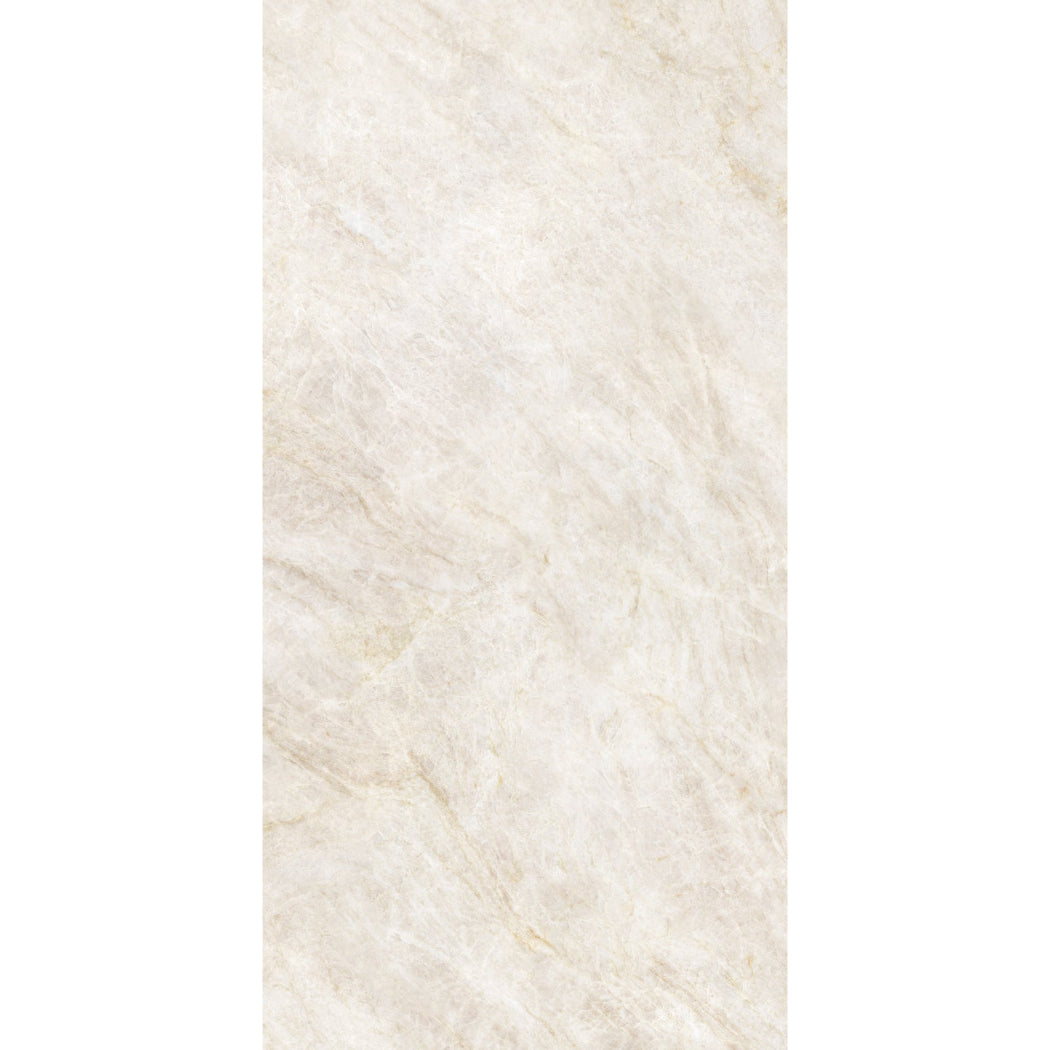 Cream Pearl Marble Effect Matt Porcelain 60x120cm