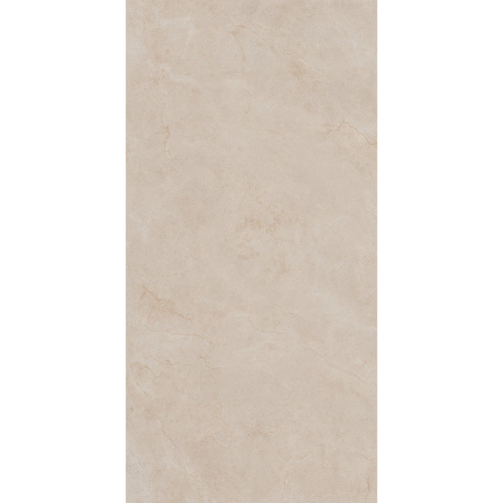 Crema Marfil Beige Marble Effect Matt Porcelain 60x120cm