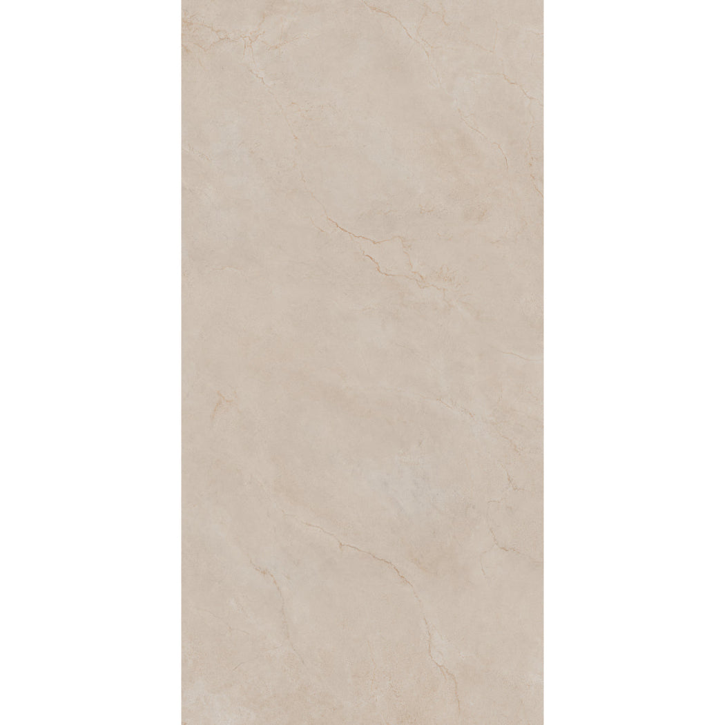 Crema Marfil Beige Marble Effect Matt Porcelain 60x120cm