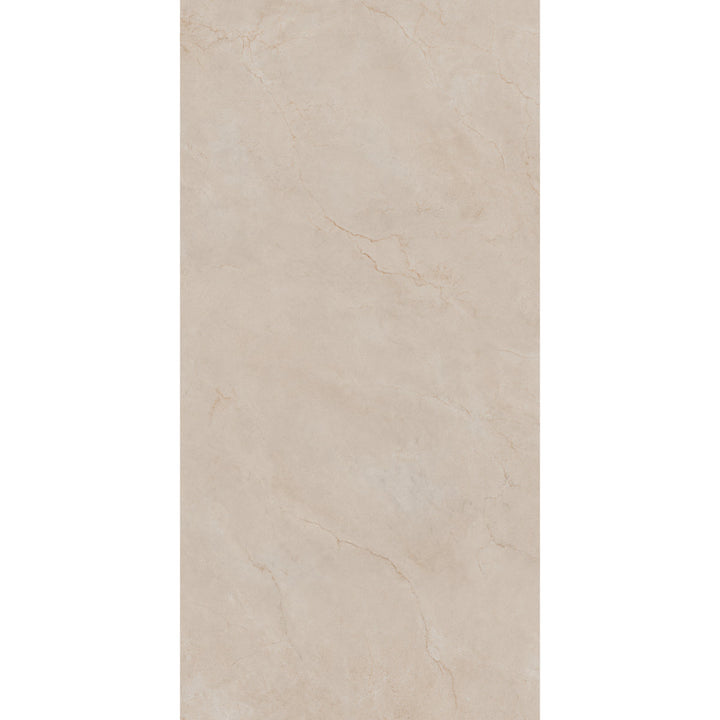 Crema Marfil Beige Marble Effect Matt Porcelain 60x120cm