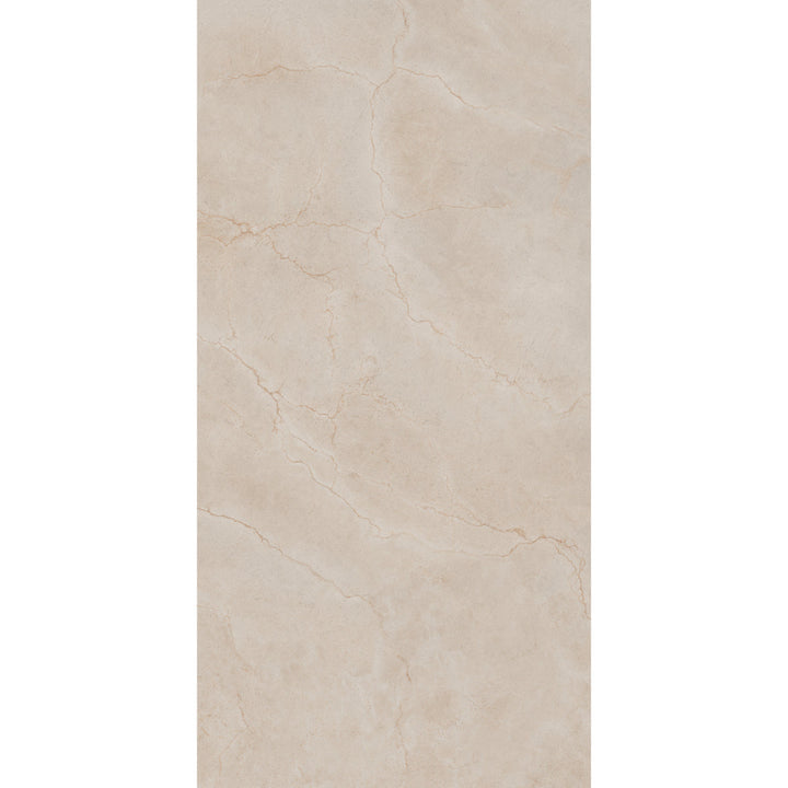 Crema Marfil Beige Marble Effect Matt Porcelain 60x120cm