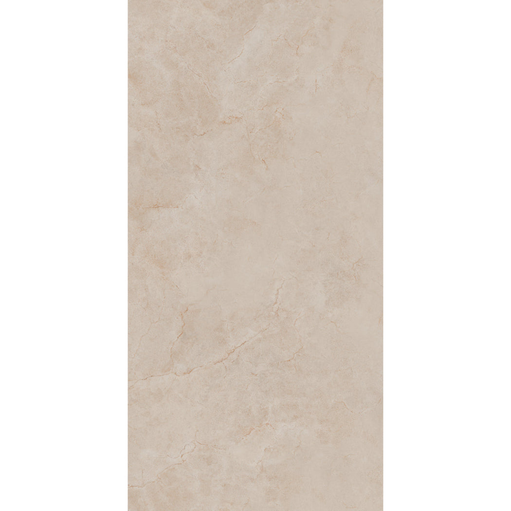 Crema Marfil Beige Marble Effect Matt Porcelain 60x120cm