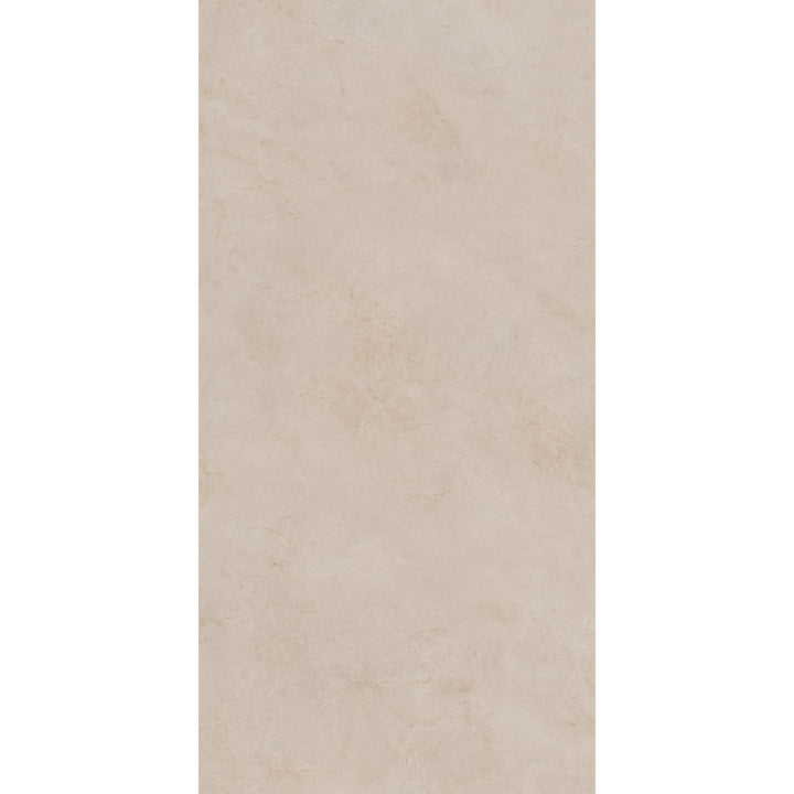 Crema Marfil Beige Marble Effect Polished Porcelain 60x120cm
