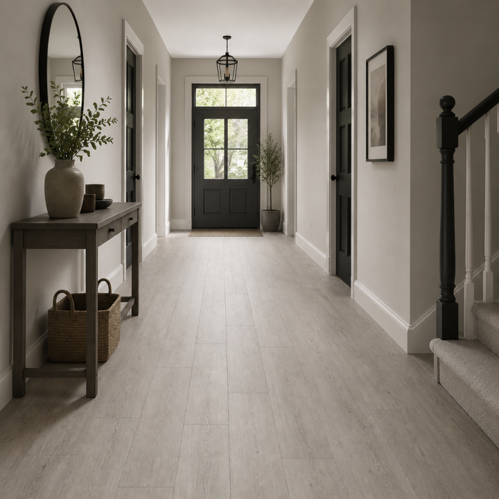 Evermore Grey LVT/SPC Flooring 17.8x121.9cm
