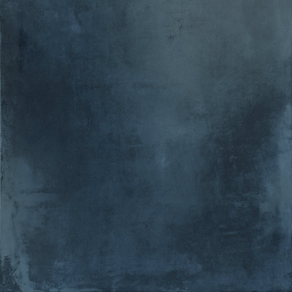 Forge Azul Metallic Effect Satin Porcelain 60x60cm