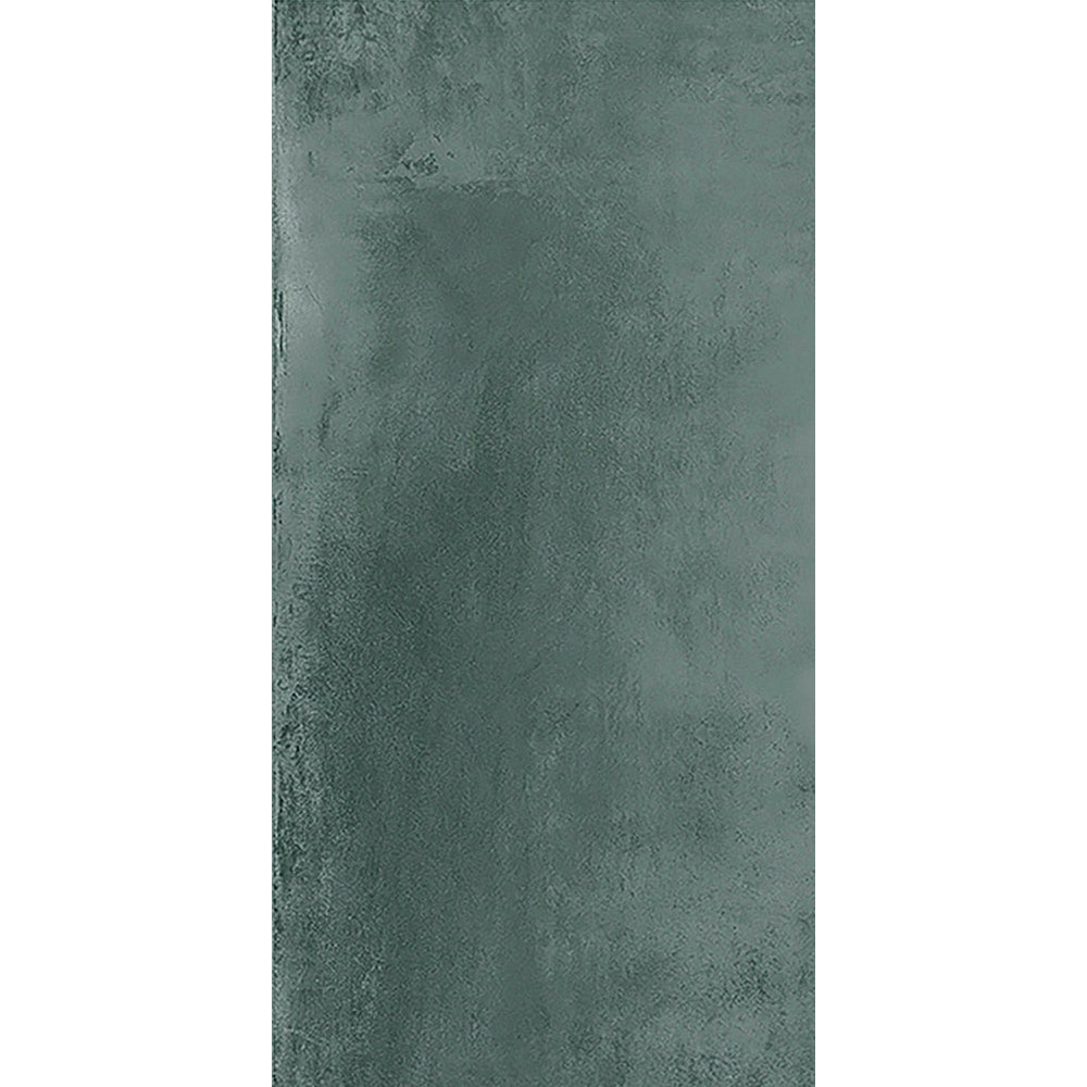 Forge Verde Metallic Effect Satin Porcelain 30x60cm