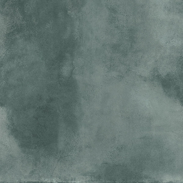 Forge Verde Metallic Effect Satin Porcelain 60x60cm