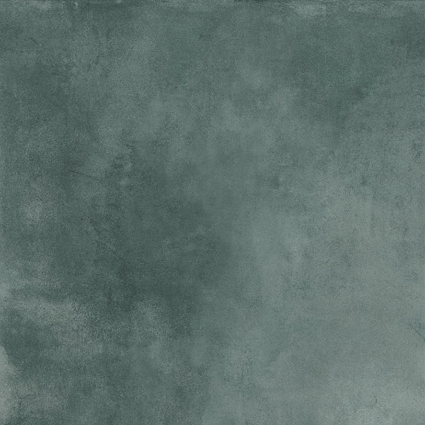 Forge Verde Metallic Effect Satin Porcelain 60x60cm