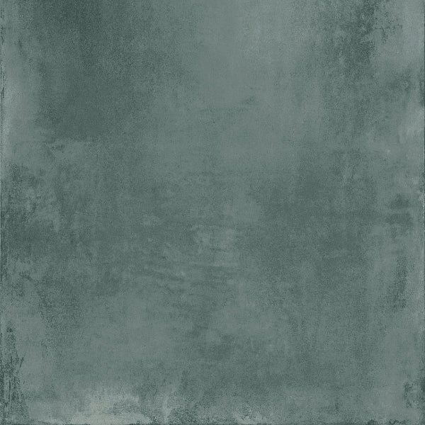 Forge Verde Metallic Effect Satin Porcelain 60x60cm
