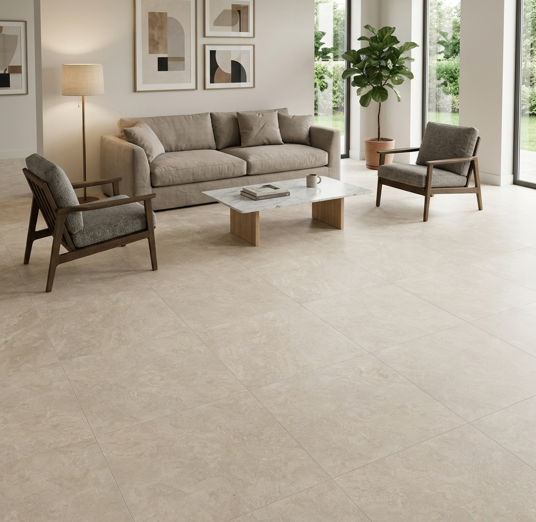 Grande Avorio Porcelain 100x100cm