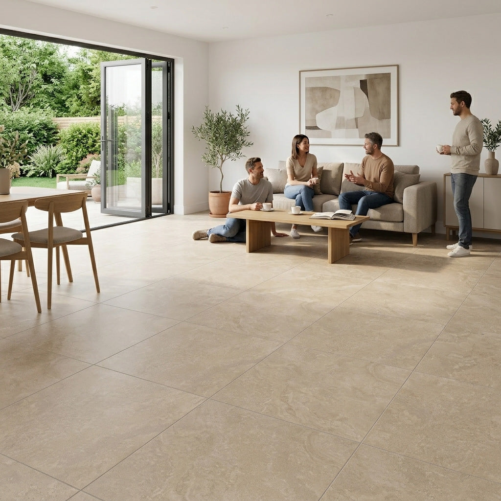 Grande Tortora Porcelain 100x100cm