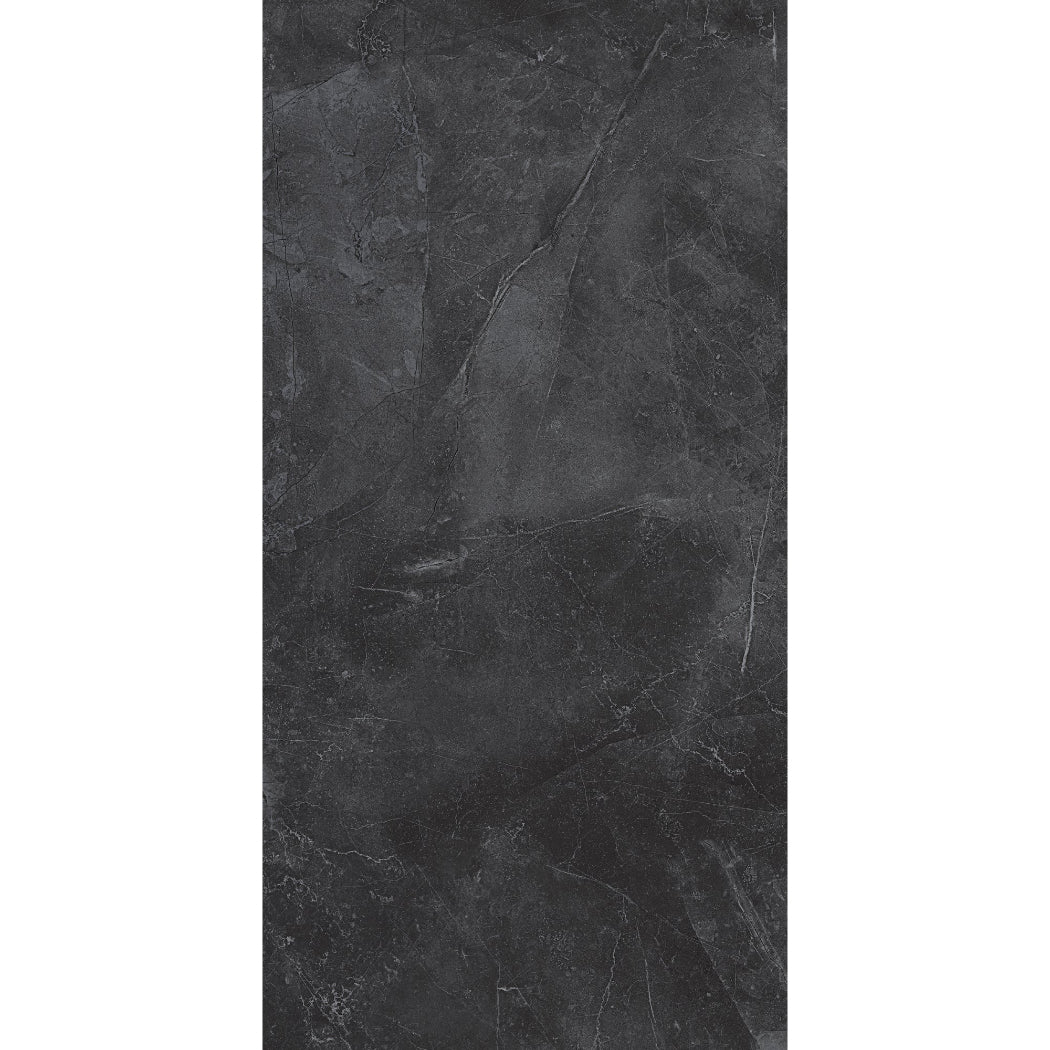 Horizon Black Marble Effect Polished Porcelain 30x60cm