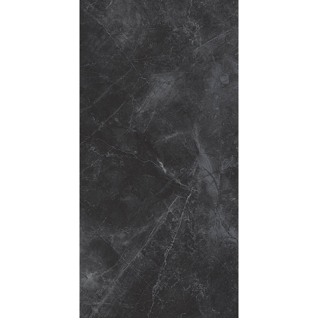 Horizon Black Marble Effect Polished Porcelain 30x60cm