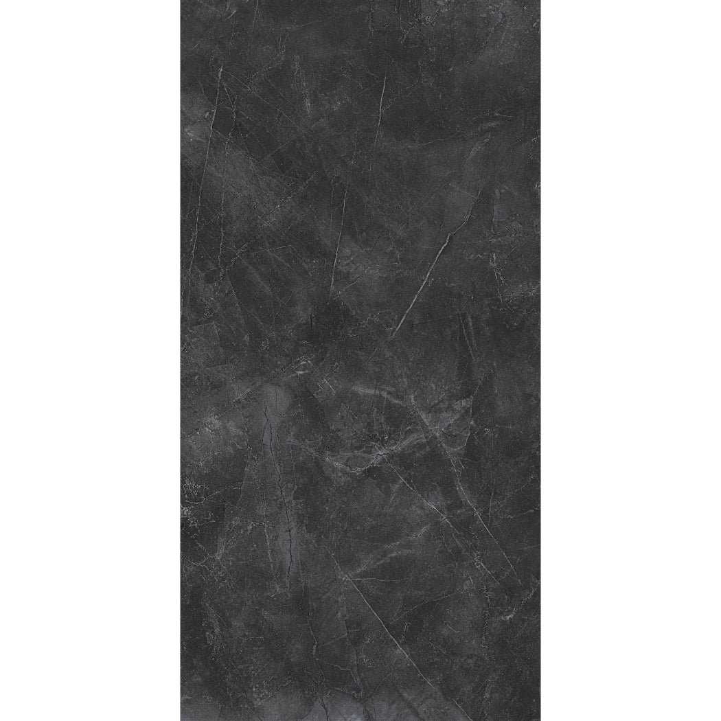 Horizon Black Marble Effect Polished Porcelain 30x60cm