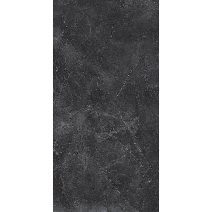 Horizon Black Marble Effect Polished Porcelain 30x60cm