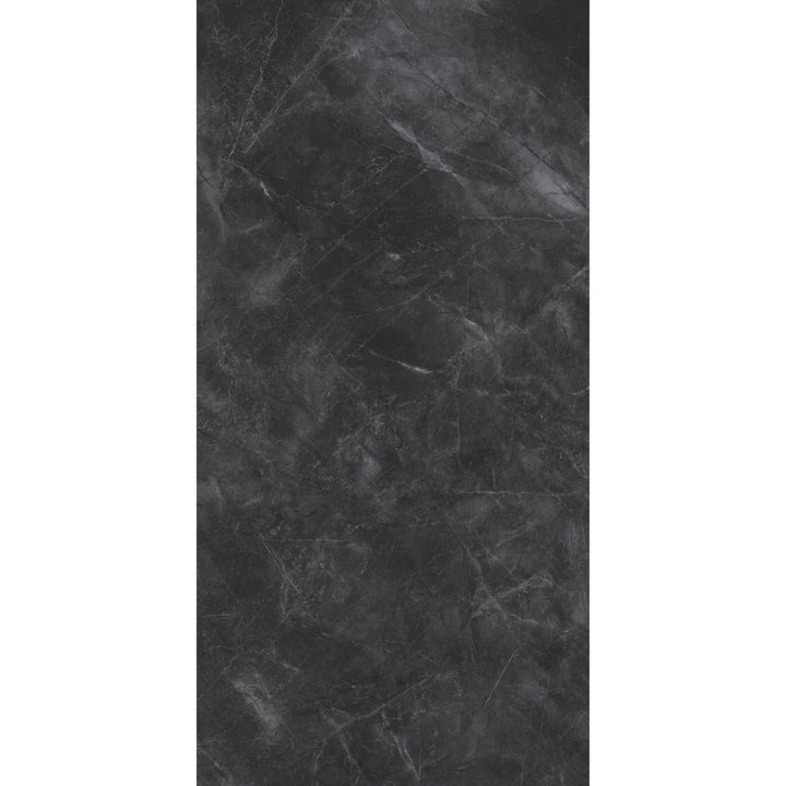 Horizon Black Marble Effect Polished Porcelain 60x120cm