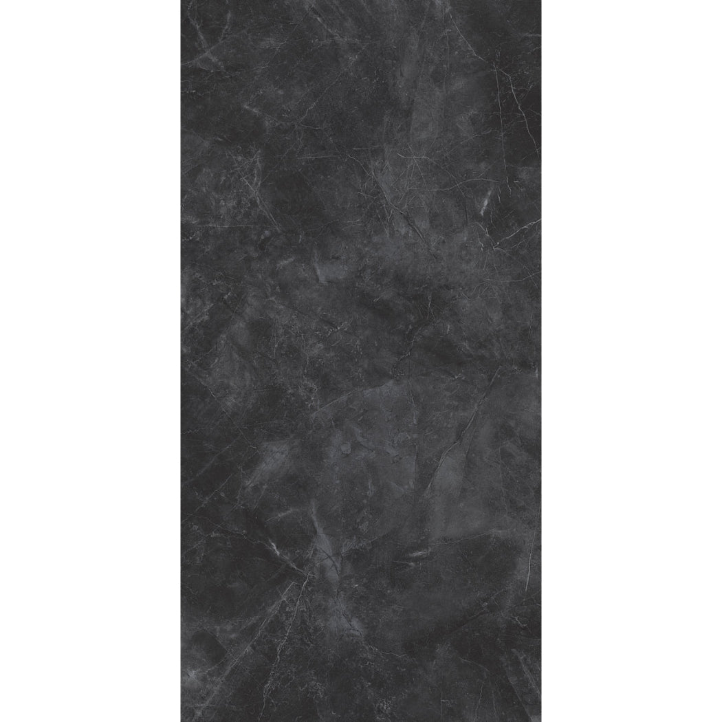 Horizon Black Marble Effect Polished Porcelain 60x120cm