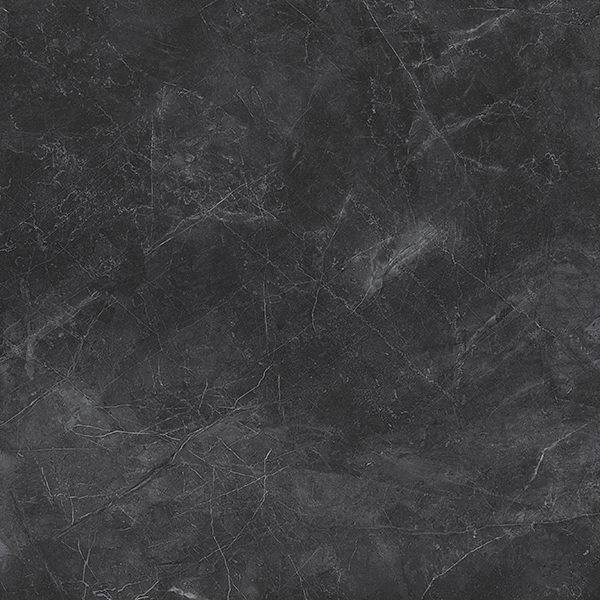 Horizon Black Marble Effect Polished Porcelain 60x60cm