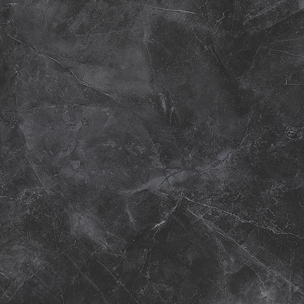Horizon Black Marble Effect Polished Porcelain 60x60cm