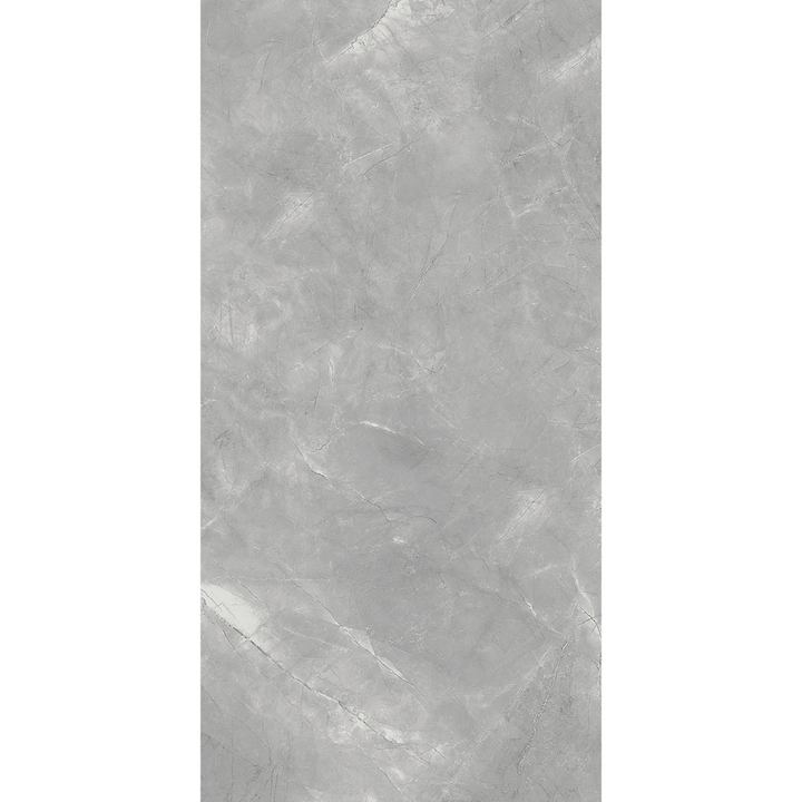 Horizon Grey Marble Effect Polished Porcelain 60x120cm